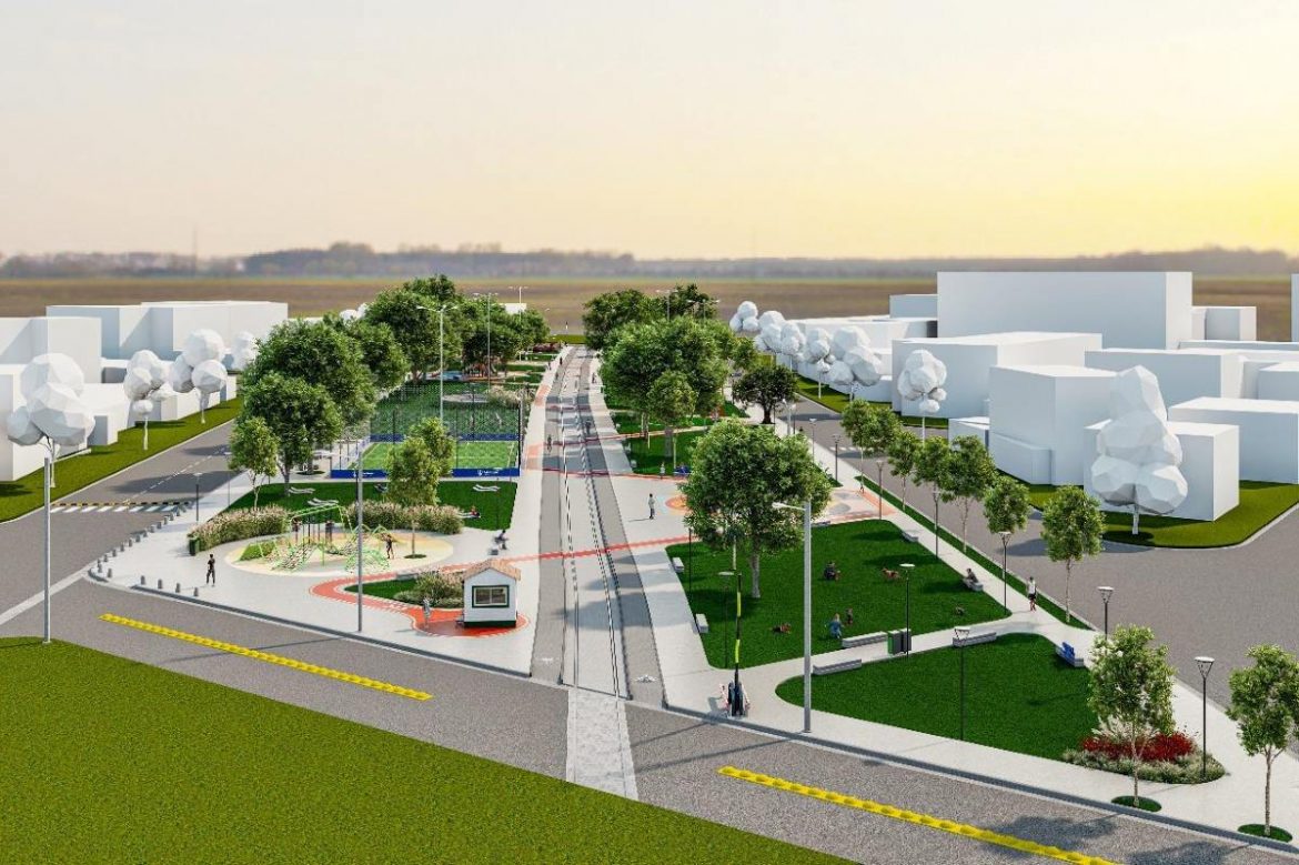 Di Nápoli anuncia que está construyendo el parque lineal más grande del país