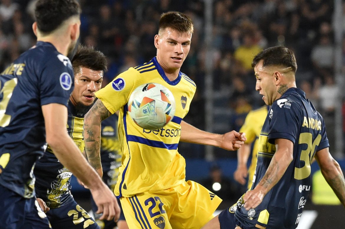Sudamericana: sobre la hora, Boca remontó un partido clave ante Trinidense