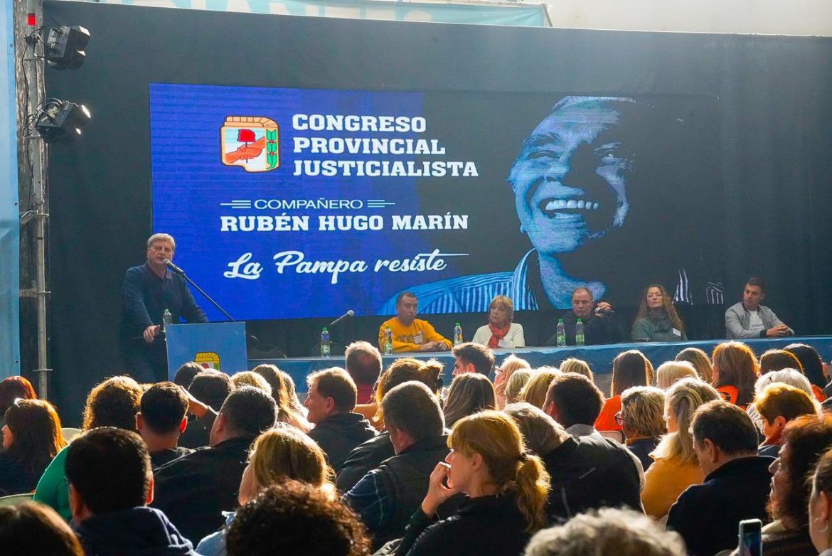 Ziliotto, con guiño a dirigentes de la UCR en el Congreso del PJ: pidió sumar a otros sectores del campo popular