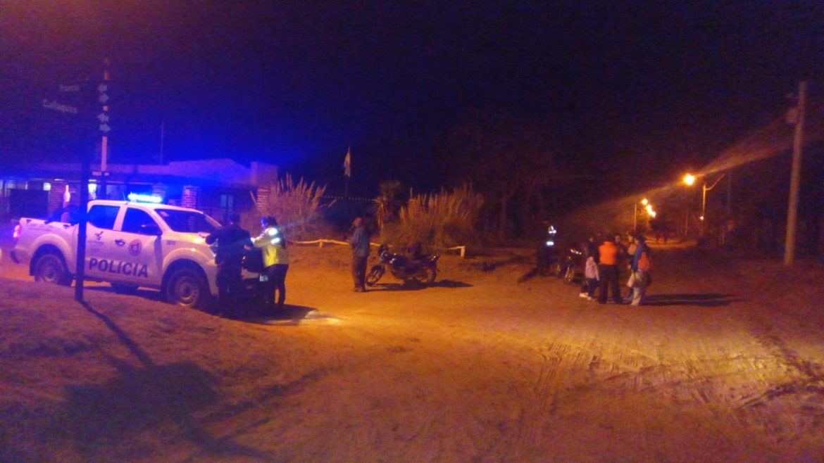 Chocaron dos motos en Santa Rosa: uno de los conductores, alcoholizado