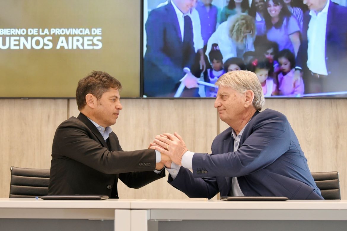Foto entre Ziliotto y Kicillof: “No es una movida política partidaria; es defender al federalismo”