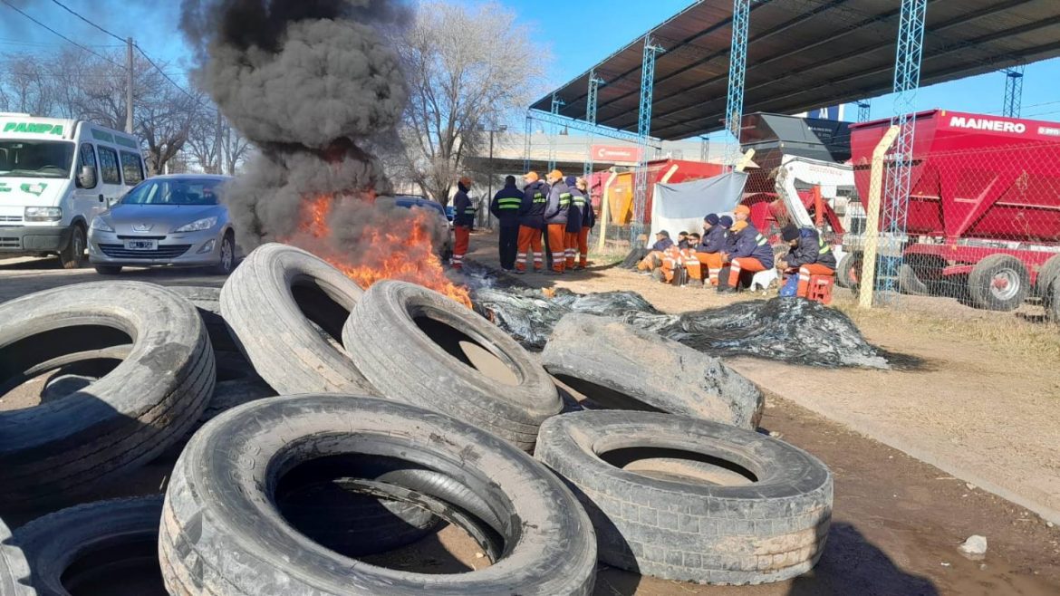Paro de recolectores: “No vamos a dejar que ningún sindicalista amenace a los santarroseños”