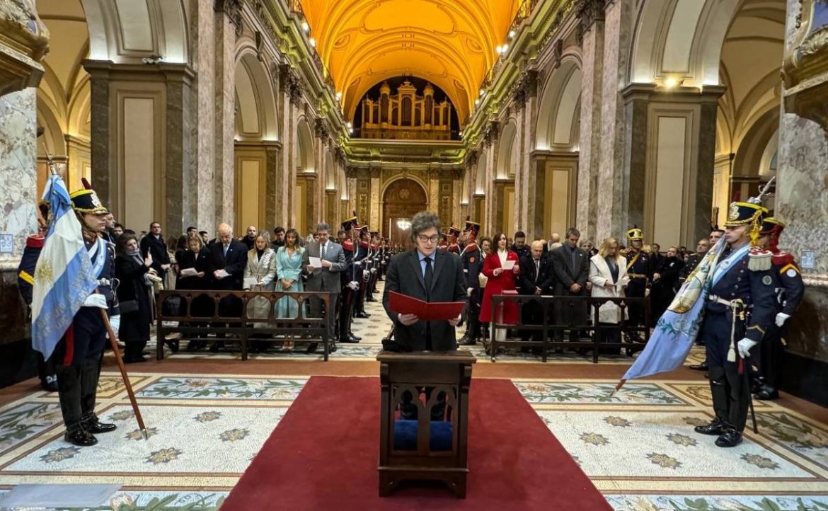 “Gritos, expresiones vulgares y agresiones”: las críticas del arzobispo frente a Milei