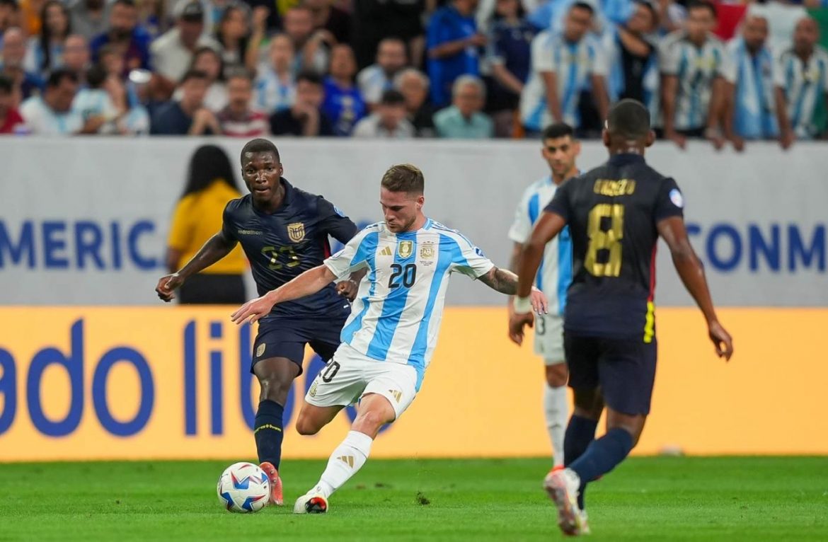 Mac Allister contó la pesadilla que vivió con su familia en la Copa América