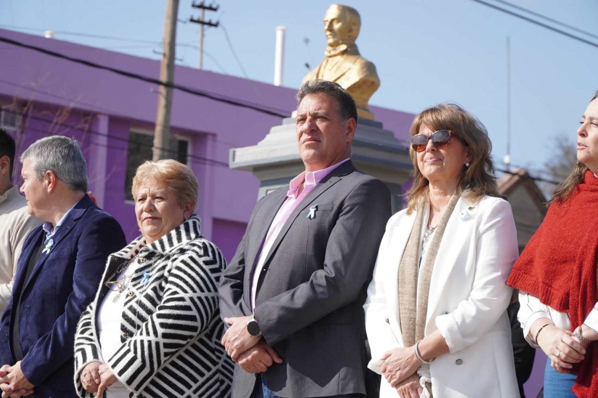 Acto central en Telén por el paso a la inmortalidad del General San Martín