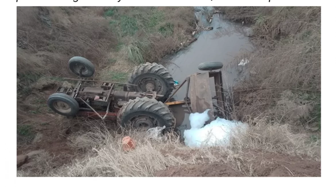 Trágico accidente: hombre muere aplastado por un tractor en la localidad de América