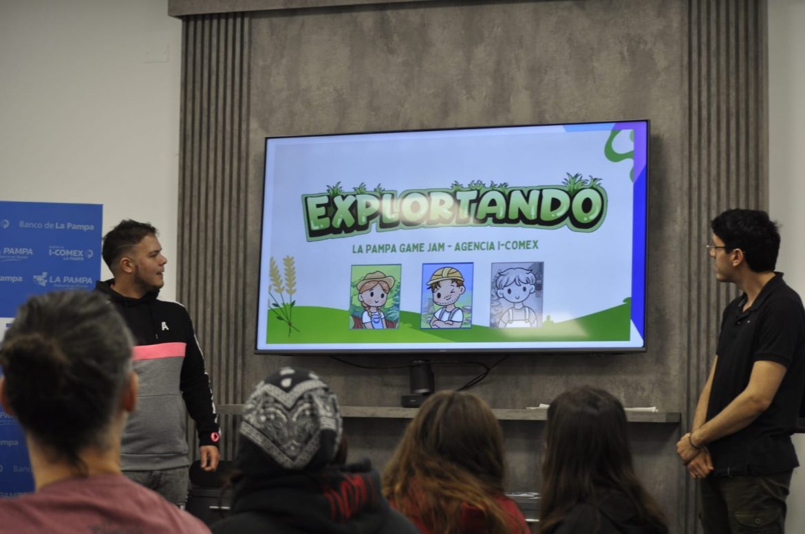 Se presentaron los videojuegos finales de la I-COMEX La Pampa Game Jam
