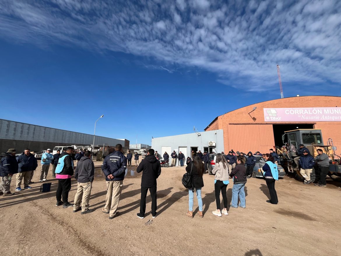 Municipales de Toay paran el lunes en reclamo por el recorte de horas extras y adicionales