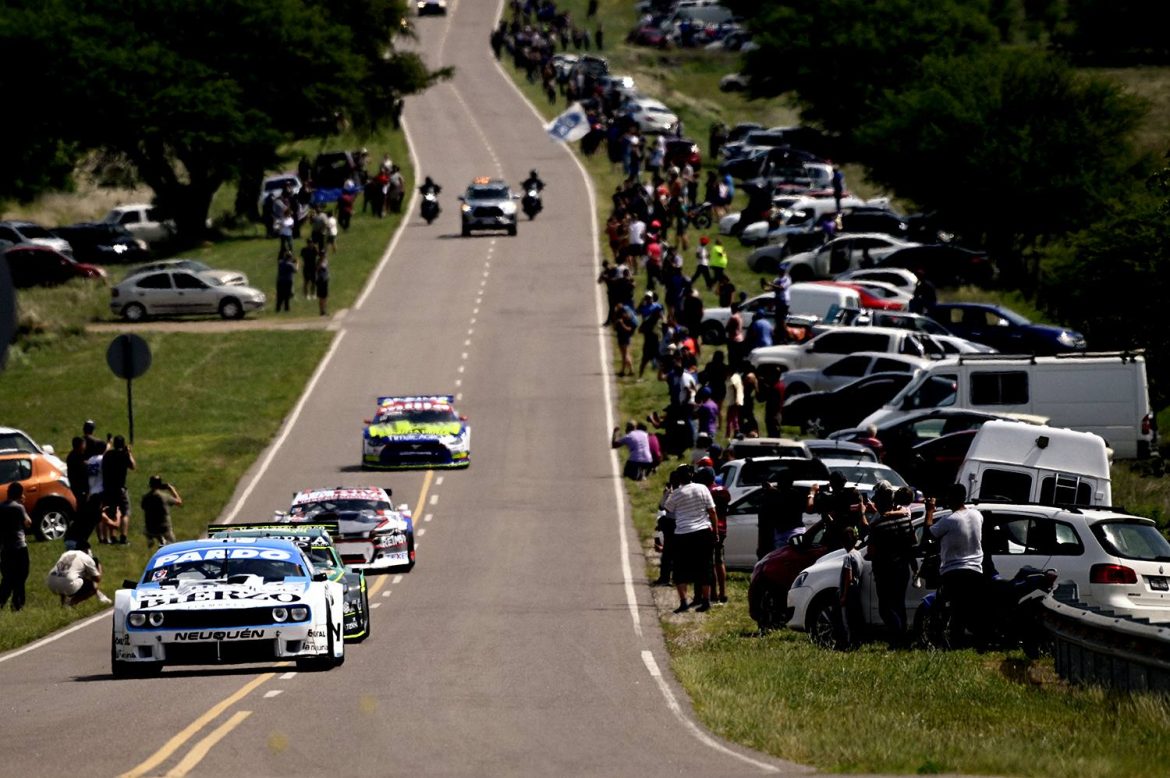 Los autos del TC por las rutas pampeanas
