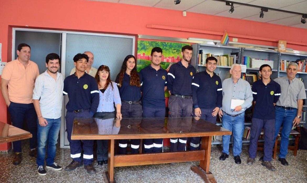 Seis estudiantes de la EPET Santa Rosa hicieron sus prácticas en distintas áreas de la CPE