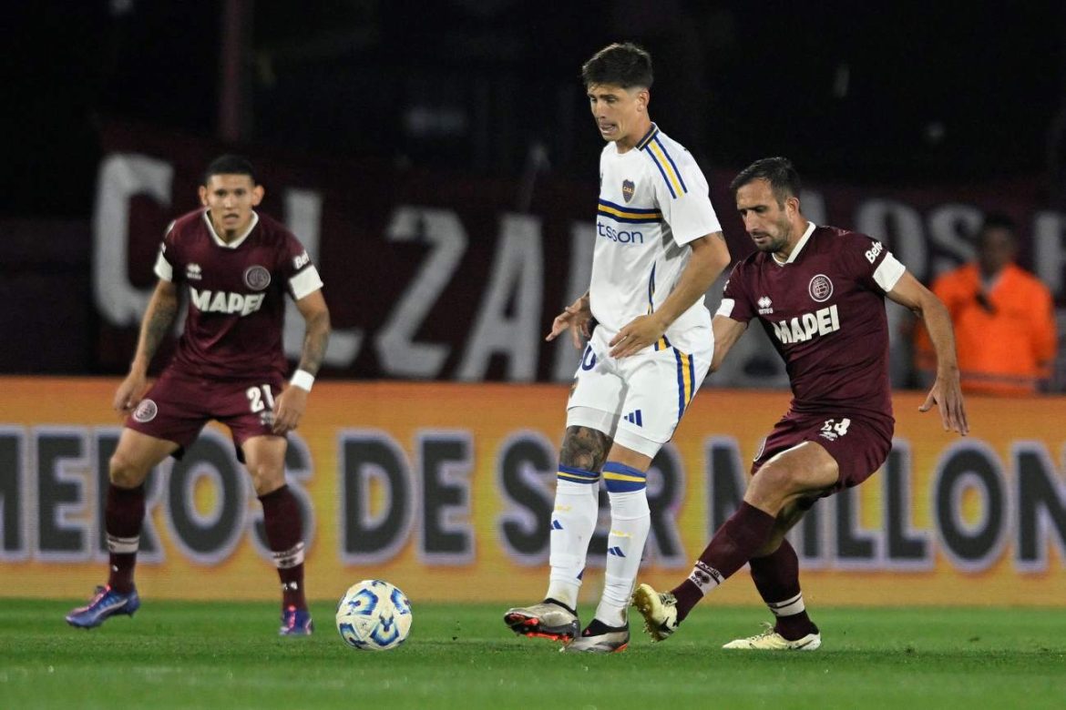 Boca no levanta cabeza: cayó ante Lanús y Gago sigue sin ganar desde que asumió