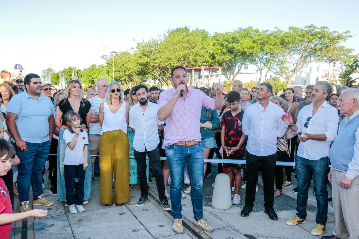 Di Nápoli: “este parque le pertenece a todos los santarroseños”