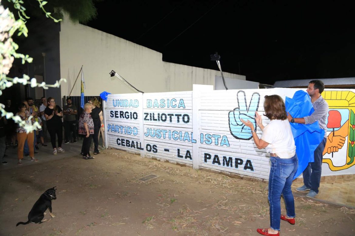 El PJ inauguró su primera Unidad Básica en Ceballos: se llama “Sergio Ziliotto”