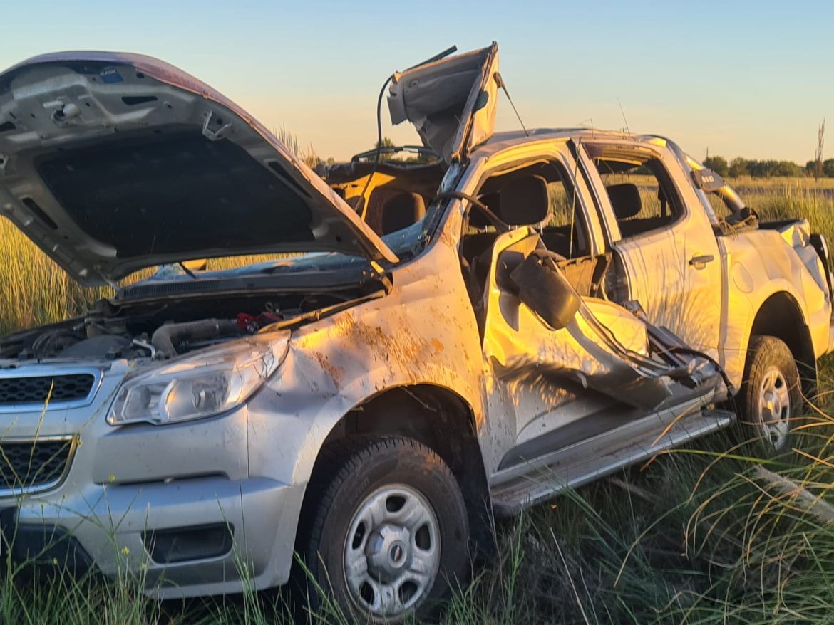 Murió un hombre de Neuquén en un vuelco cerca de la laguna de Utracán