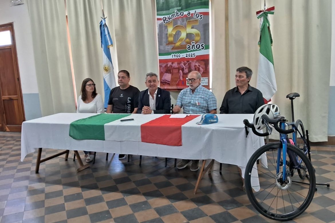 Anunciaron la “Gran Fondo Italianissima” de ciclismo en Toay