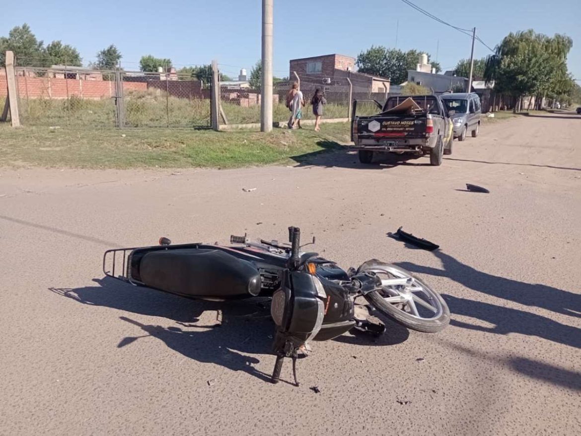 Otro choque en Santa Rosa: el test de alcoholemia dio positivo a uno de los conductores