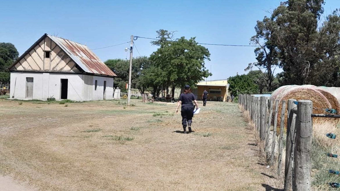Denunció un asalto y tiroteo: un peón baleado en un campo en Santa Rosa