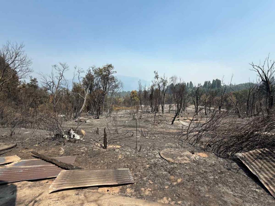 Incendios en El Bolsón: murió un hombre y el gobernador dice que fueron intencionales