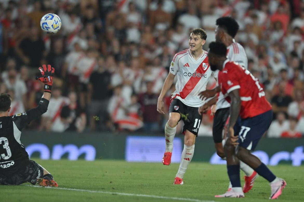 Con Colidio como estrella, River le ganó a Independiente y se llevó un gran triunfo ante su gente