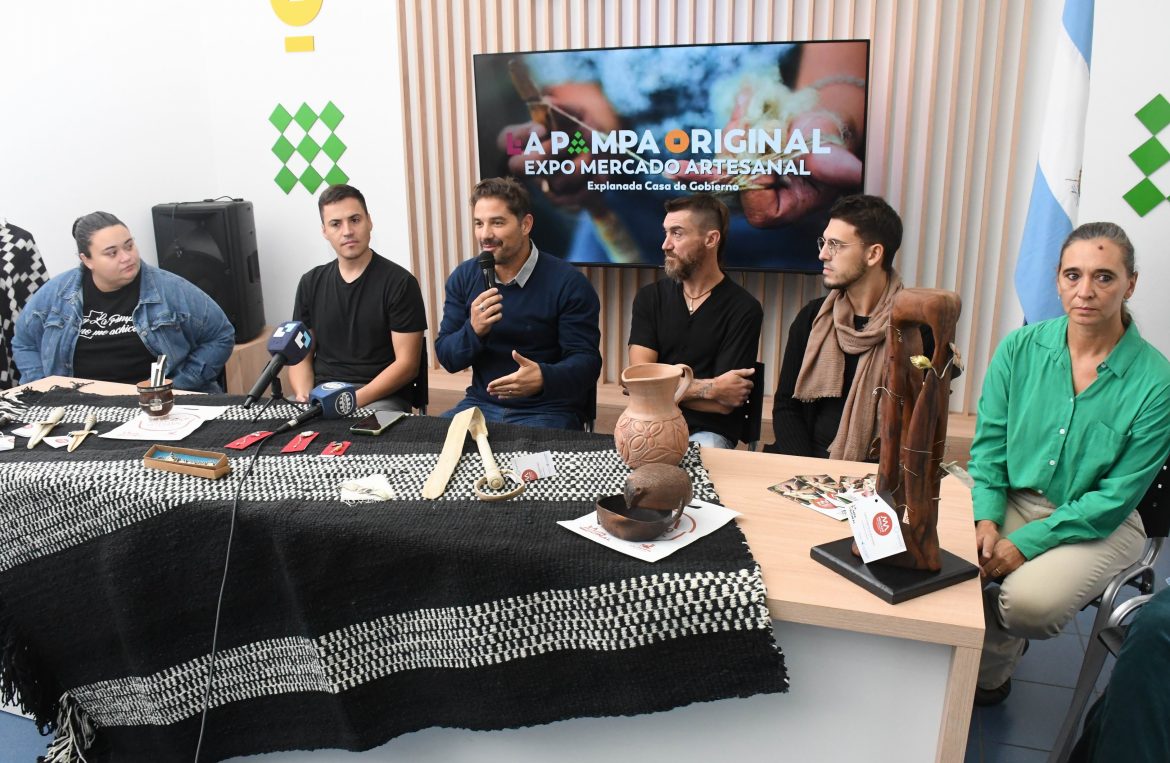 Anunciaron la Expo Mercado Artesanal: fusión de artesanos y artistas pampeanos