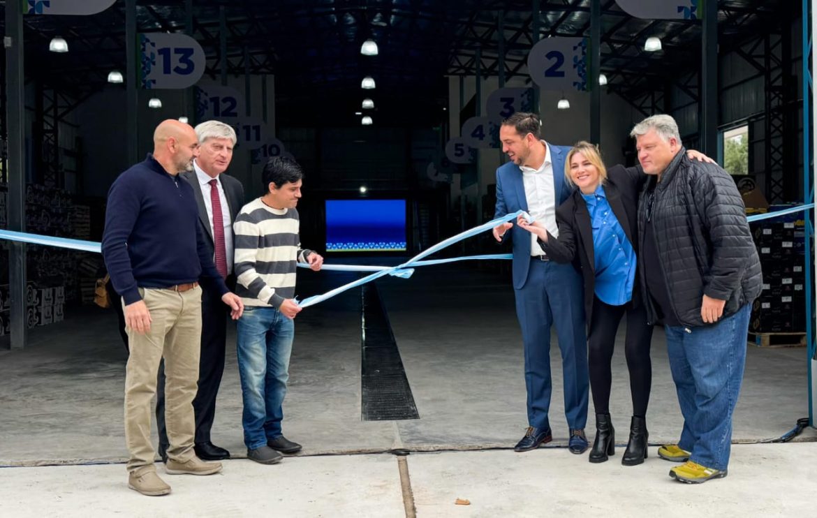 Ziliotto y Di Nápoli inauguraron el Mercado Concentrador: un hito para la economía regional