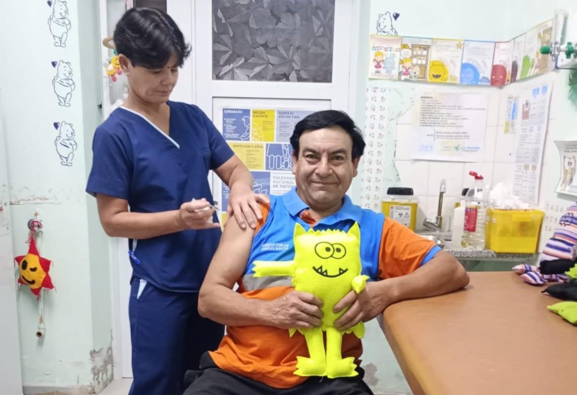 Jacinto Arauz: intensa semana de vacunación en el hospital público