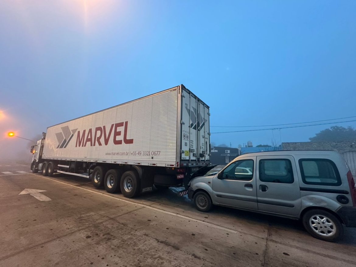 Choques en Santa Rosa por la niebla