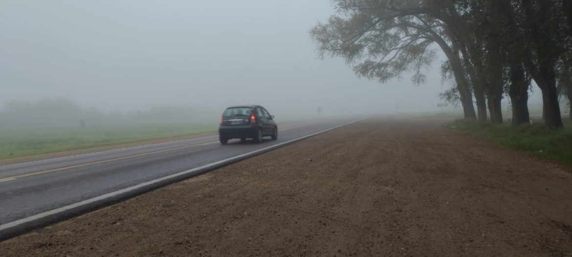 Niebla en Santa Rosa: la visibilidad estuvo acotada a sólo 50 metros