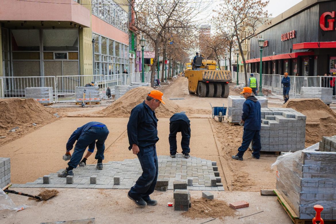La municipalidad dice que se avanza con “celeridad” en la parte final de la semipeatonal
