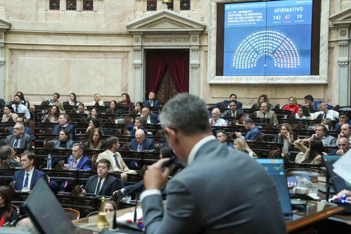 Diputados revirtió el veto de Milei a la ley de discapacidad y ahora define el Senado