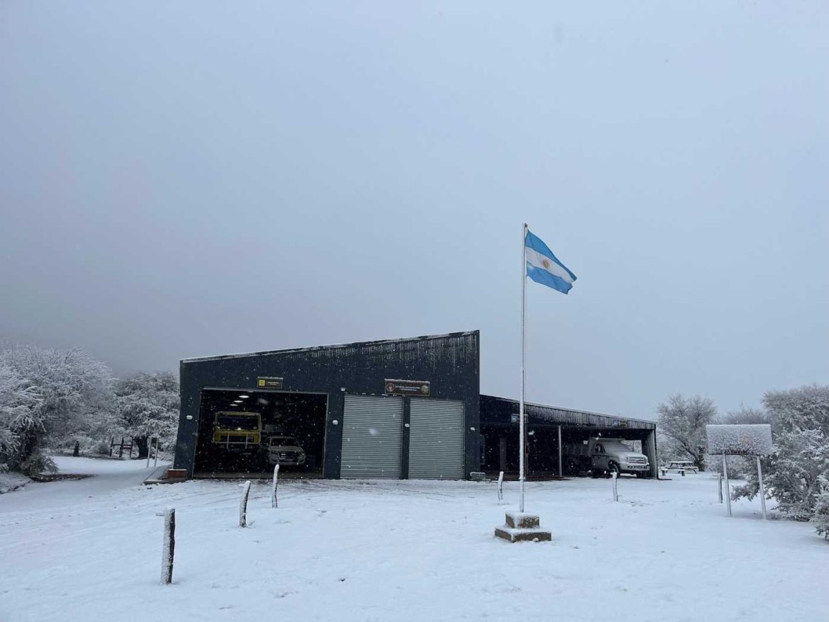 Nevó en Lihué Calel, 25 de Mayo, Puelches, La Humada y otros puntos de la provincia