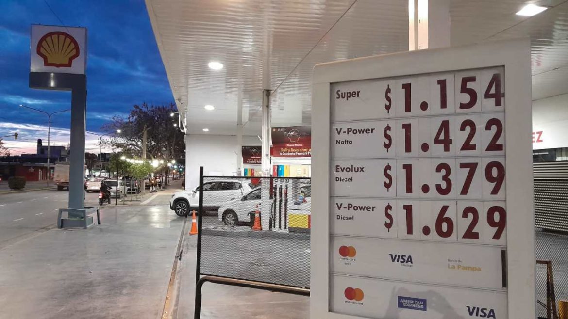 Nuevos aumentos de combustibles: los precios de las Shell en La Pampa
