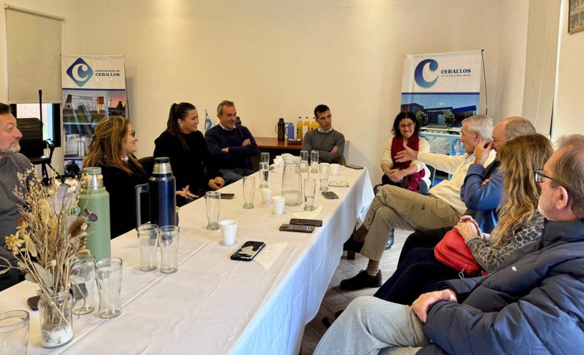 Diputados opositores, junto a Tierno, viajaron a Ceballos para respaldar al intendente