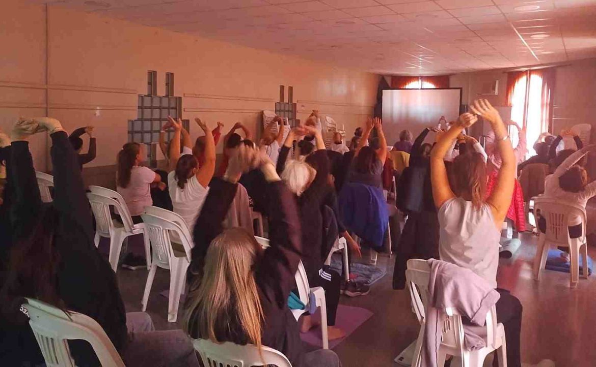 Día del Yoga: el taller de la CPE festejó con actividades propias
