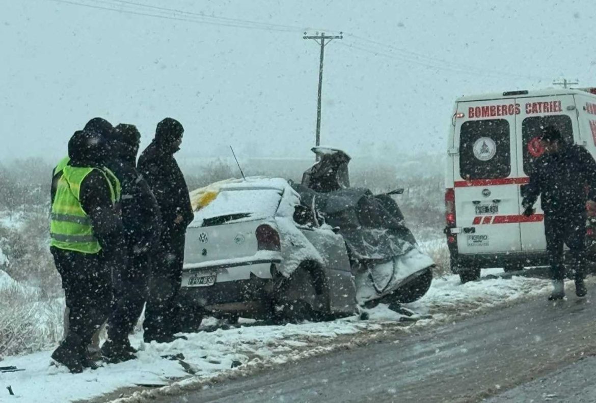 Tragedia de cuatro pampeanos: el gobernador de Río Negro culpa a Nación por el abandono de la ruta 151