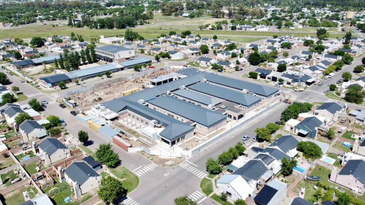 Avanza la obra de un nuevo hospital en Pico: la Provincia invertirán $2.600 millones en equipamiento