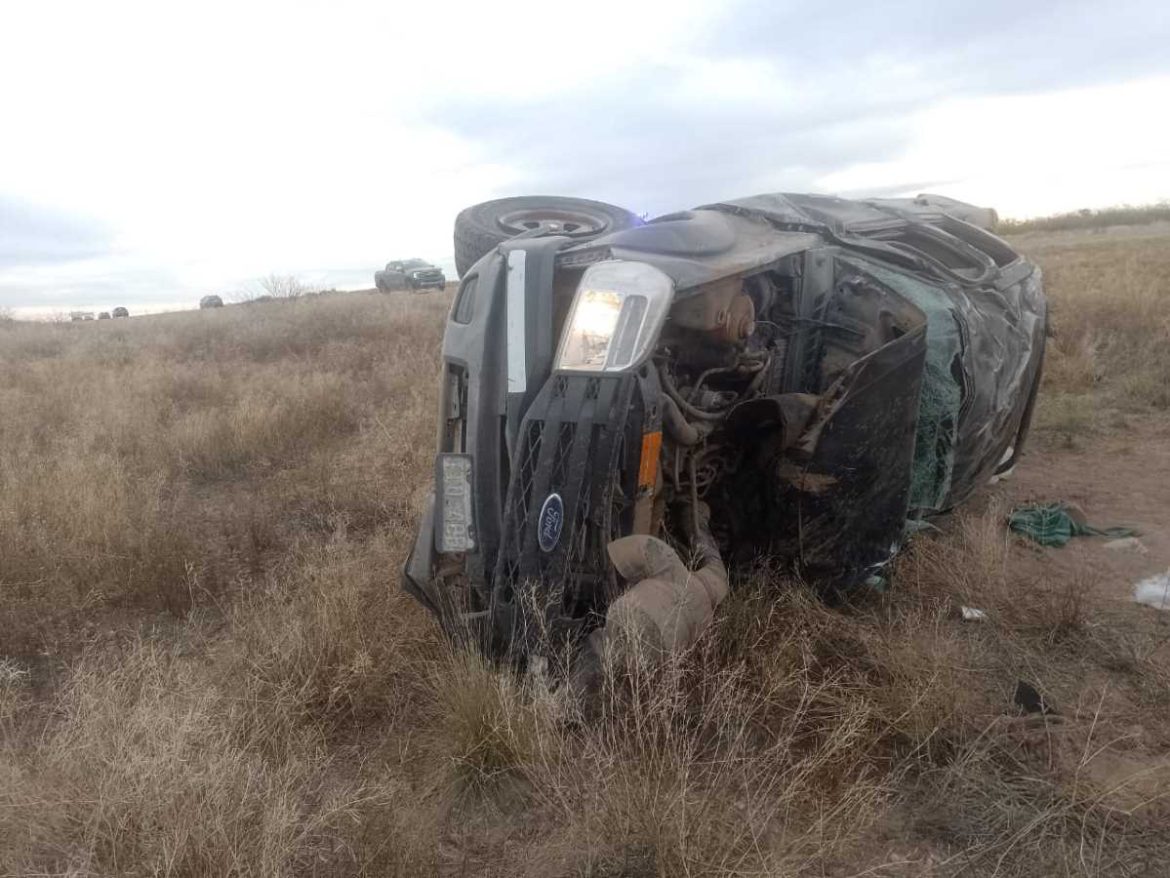 Falleció el jefe comunal de Limay Mahuida por un vuelco en la ruta 20