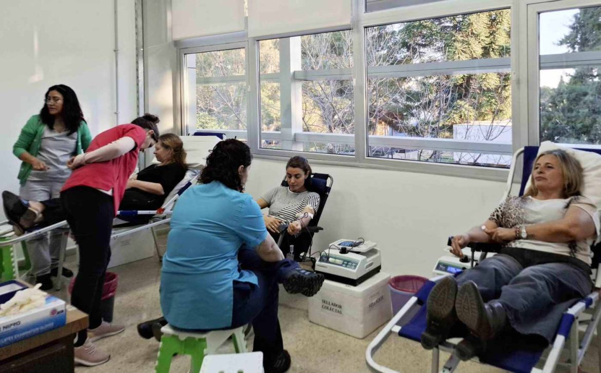 Trabajadores y autoridades del Tribunal de Cuentas donaron sangre para Hemoterapia del Favaloro