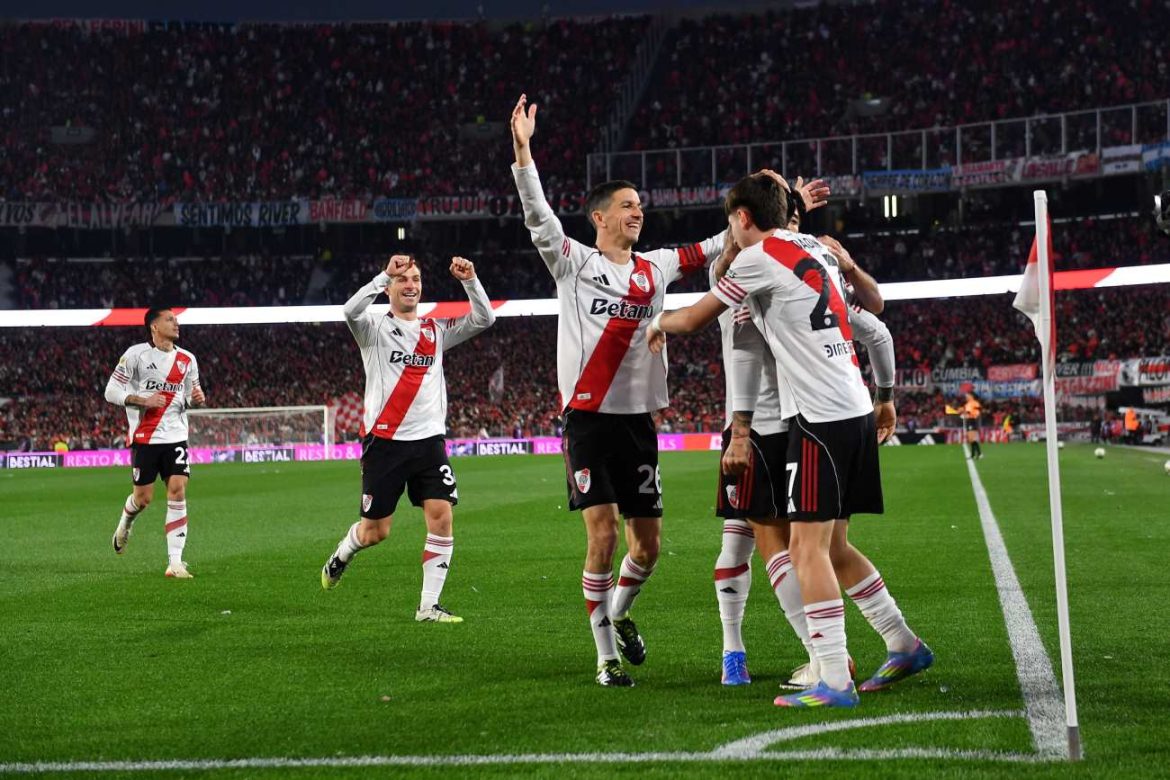 River le ganó 4-2 a Godoy Cruz en un partidazo en el Monumental