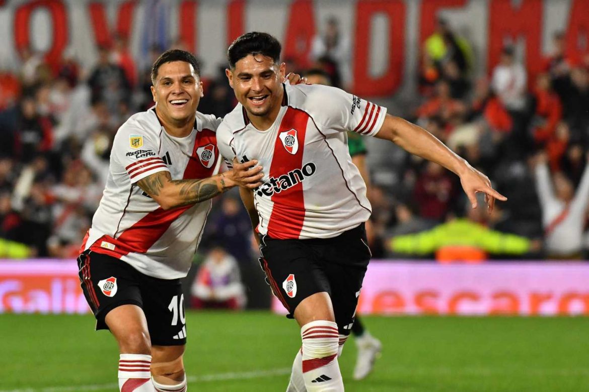 River venció 2-0 a San Martín (SJ) y se mantiene líder del Grupo B