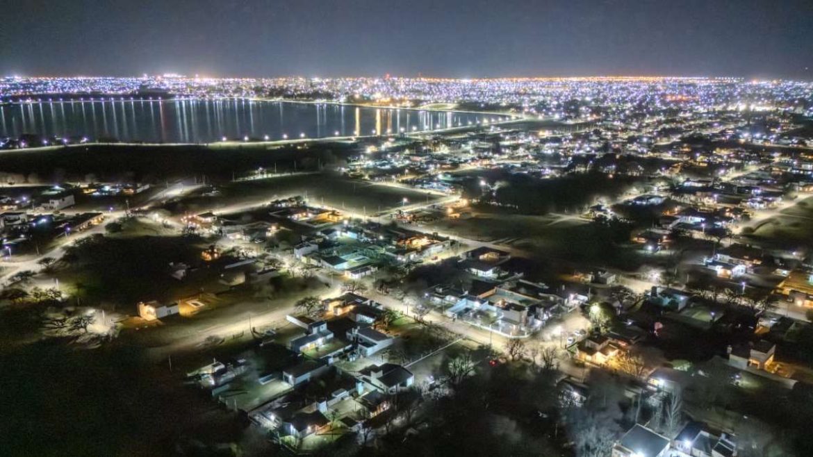 Santa Rosa iluminada: 10.000 luces LED instaladas en los últimos 4 años