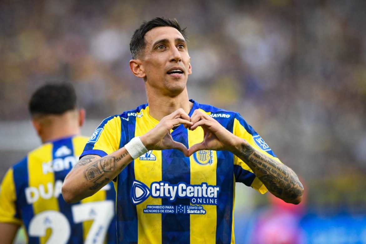 Con gol olímpico de Di María, Boca y Rosario Central igualaron por el Torneo Clausura 2025