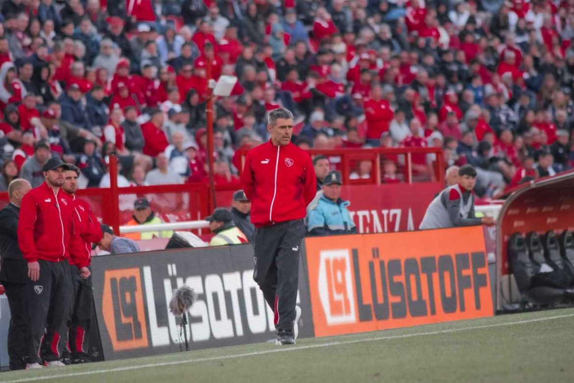 Perdió otra vez Independiente y Julio Vaccari dejó de ser su DT