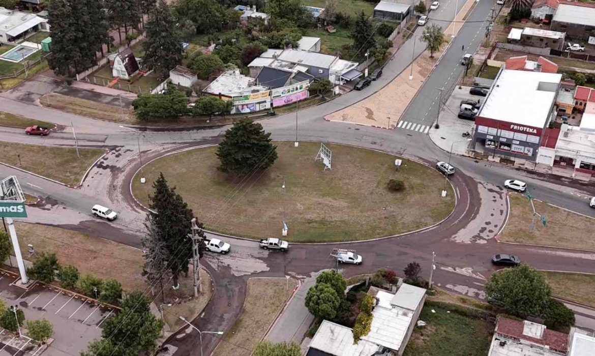 Obras en la rotonda de Perón y Felice: consultá acá los desvíos de tránsito para los próximos días