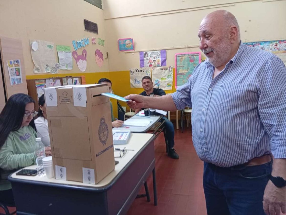 Ferrán votó en Pico y dijo que el peronismo llegó unido a estas legislativas