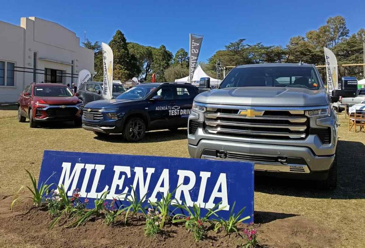 Milenaria SA expone en la Rural toda su gama de Chevrolet