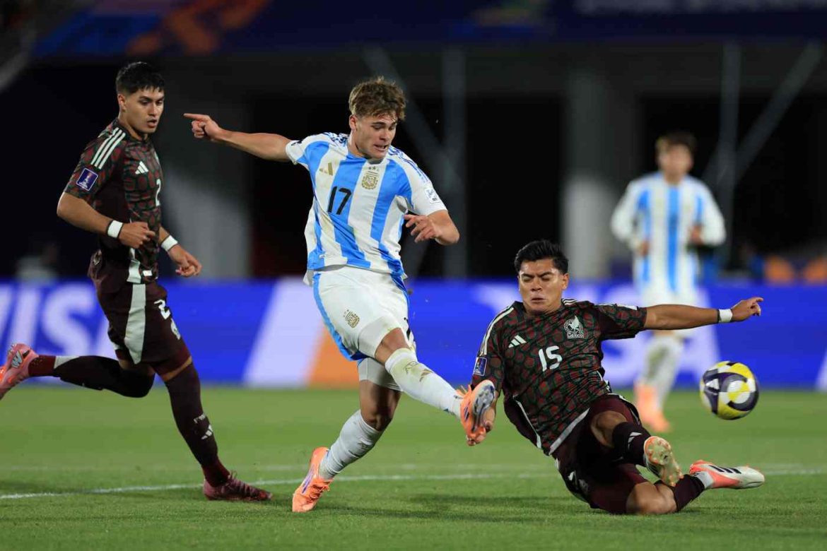 Argentina le ganó a México y se clasificó a la semifinal del Mundial Sub 20