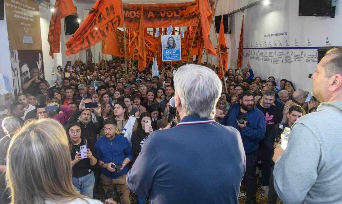 Ziliotto, ¿con un mensaje a Verna?: “No todos estuvieron a la altura del peronismo”