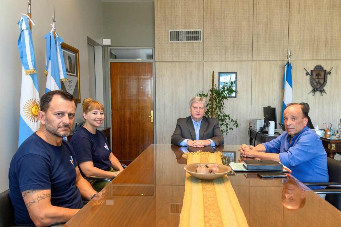 Micaela, la primera brigadista operativa en Defensa Civil de La Pampa