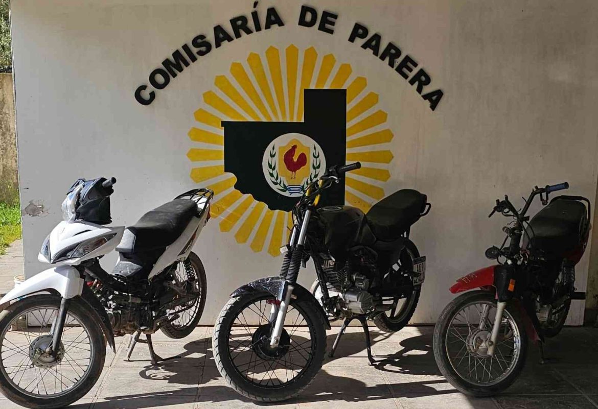 Operativos policiales contra las picadas en Ingeniero Luiggi y Parera